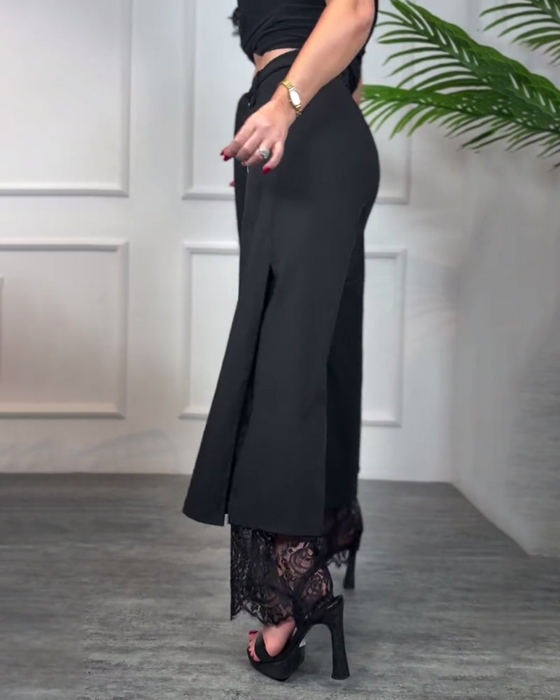 Geborduurde Broek