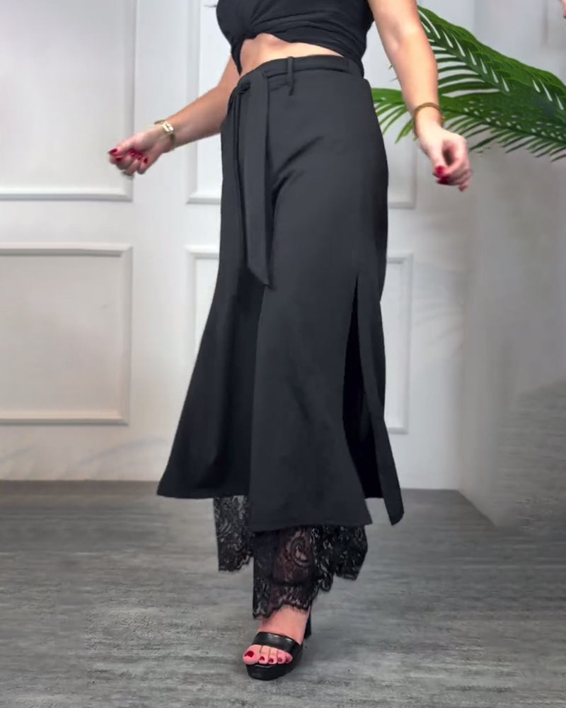 Geborduurde Broek